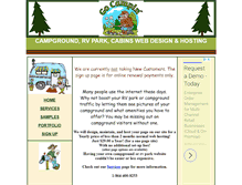 Tablet Screenshot of gocampin.net